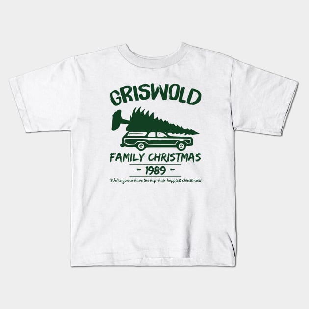 Griswold Family Christmas Kids T-Shirt by Leblancd Nashb